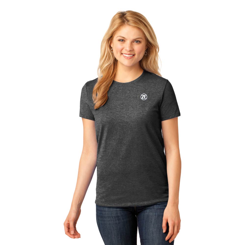 Ladies Port & Company® Core Cotton Tee - LPC54 - XX-Large, Dark Grey Heather image