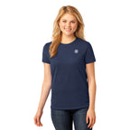 Ladies Port & Company® Core Cotton Tee - LPC54 - Large, Navy image