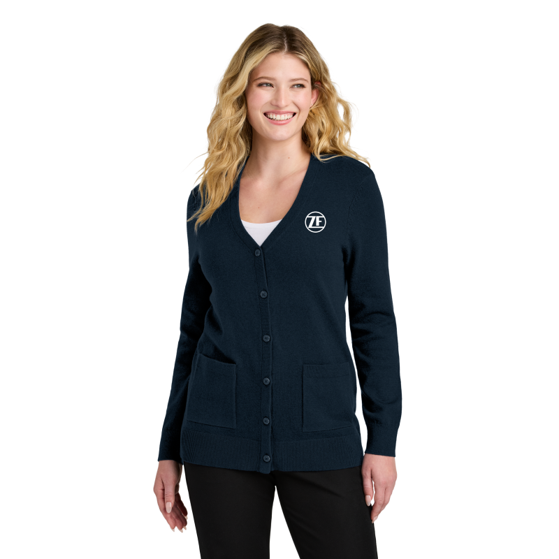 Port Authority® Women’s Easy Care Button-Up Cardigan Sweater - LSW4150 image 0