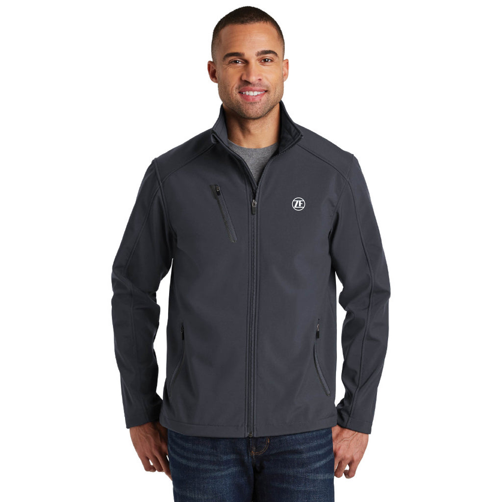 Port Authority® Welded Soft Shell Jacket -J324 - Battleship Grey, XX-Large image