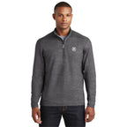 Sport-Tek ® Sport-Wick ® Stretch Reflective Heather 1/2-Zip Pullover - ST855 - Charcoal Grey, Large image
