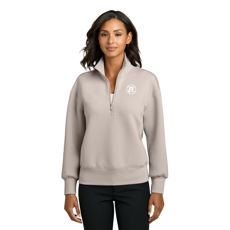 Mercer+Mettle® Ladies Soft Spacer 1/4-Zip - MM3101