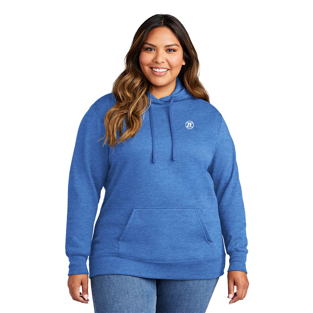 Ladies Port & Company® Core Fleece Pullover Hooded Sweatshirt - LPC78H image 3