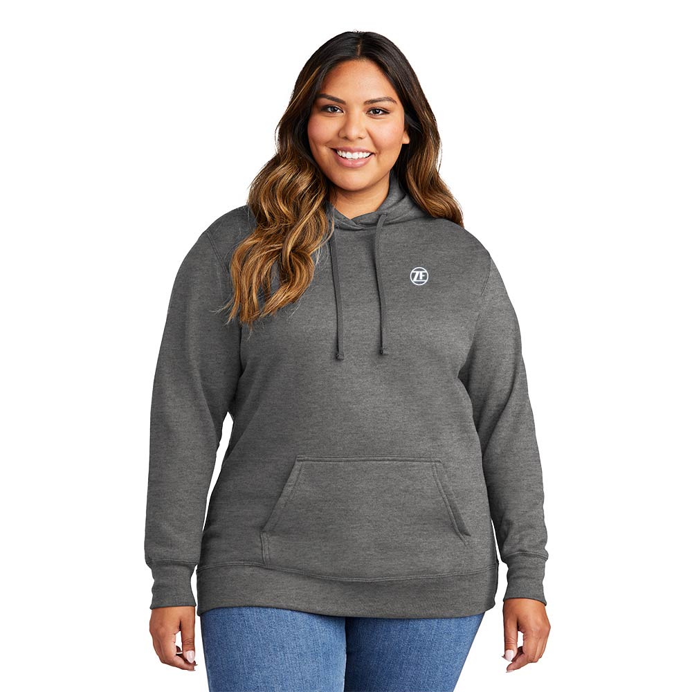 Ladies Port & Company® Core Fleece Pullover Hooded Sweatshirt - LPC78H image 2