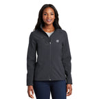 Port Authority® Ladies Welded Soft Shell Jacket - L324 - Battleship Grey, Large image