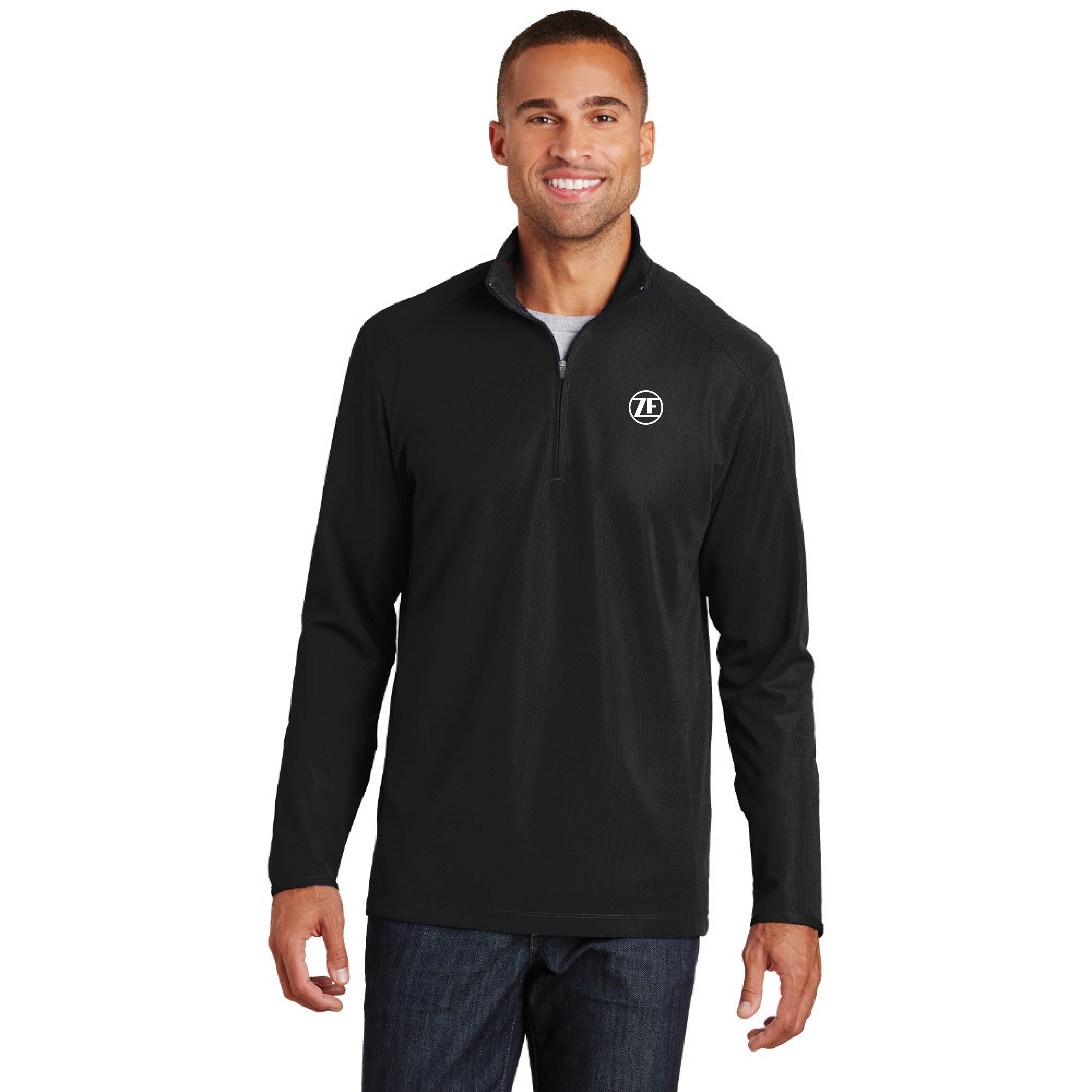 Port Authority® Pinpoint Mesh 1/2-Zip - K806 image 2