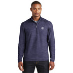 Sport-Tek ® Sport-Wick ® Stretch Reflective Heather 1/2-Zip Pullover - ST855 - True Navy, X-Large image