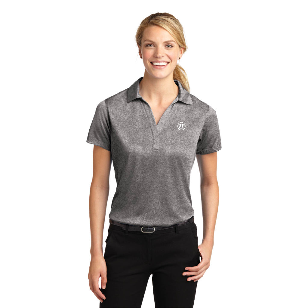 Sport-Tek® Ladies Heather Contender™ Polo - LST660 - Vintage Heather, Small image