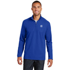 Port Authority® Pinpoint Mesh 1/2-Zip - K806 - True Royal, X-Small image