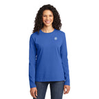 Ladies Port & Company® Long Sleeve Core Cotton Tee - LPC54LS - XXXX-Large, Royal image