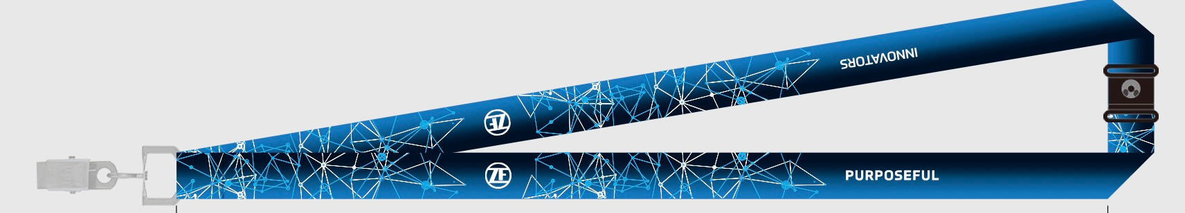 3/4" Polyester Lanyard image 0